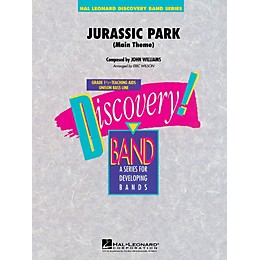 Hal Leonard Jurassic Park (Main Theme) Concert Band Level 1.5 Arranged by Eric Wilson