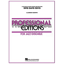 Hal Leonard Sing Sang Sung Jazz Band Level 5-6 Composed by Gordon Goodwin