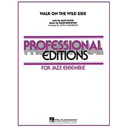 Hal Leonard Walk on the Wild Side Jazz Band Level 5 by Buddy Rich Arranged by John La Barbera