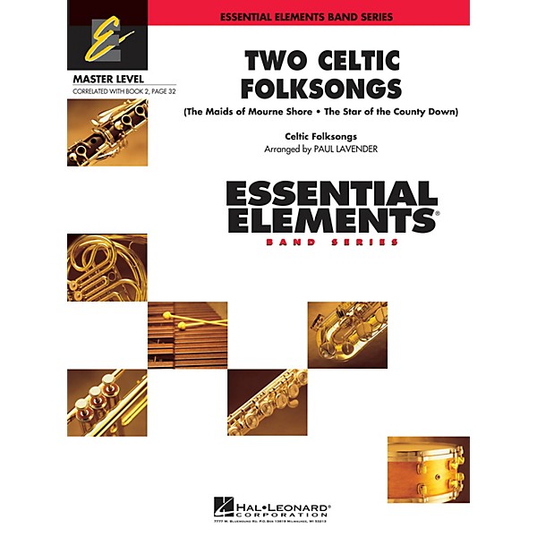 Hal Leonard Two Celtic Folksongs Concert Band Level 2 Arranged by Paul Lavender
