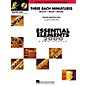 Hal Leonard Three Bach Miniatures (Includes Full Performance CD) Concert Band Level 2 Arranged by John Moss thumbnail