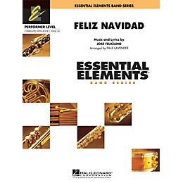 Hal Leonard Feliz Navidad Concert Band Level .5 to 1 by Jose Feliciano Arranged by Paul Lavender