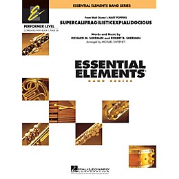 Hal Leonard Supercalifragilisticexpialidocious (from Mary Poppins) Concert Band Level .5 to 1 by Michael Sweeney