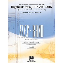 Hal Leonard Highlights from Jurassic Park Concert Band Level 2-3 Arranged by Johnnie Vinson