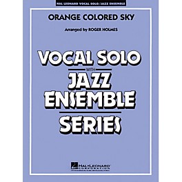 Hal Leonard Orange Colored Sky (Key: G) (Vocal Solo with Jazz Ensemble) Jazz Band Level 3-4 Composed by Milton DeLugg