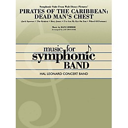 Hal Leonard Symphonic Suite from Pirates of the Caribbean: Dead Man's Chest Concert Band Level 4 by Jay Bocook