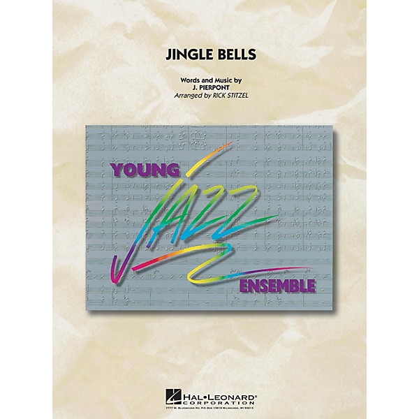 Hal Leonard Jingle Bells Jazz Band Level 3 Arranged by Rick Stitzel