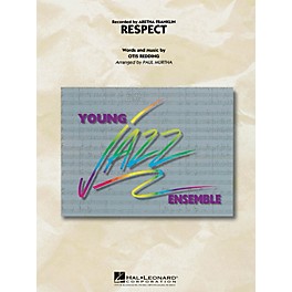 Hal Leonard Respect Jazz Band Level 3 by Aretha Franklin Arranged by Paul Murtha