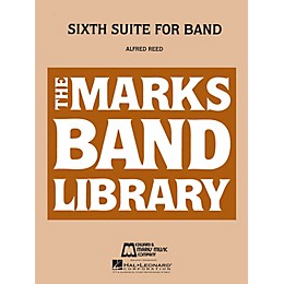 Hal Leonard Sixth Suite for Band Concert Band Level 4-6 Composed by Alfred Reed