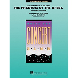 Hal Leonard The Phantom of the Opera (Soundtrack Highlights) Concert Band Level 4 Arranged by Paul Murtha