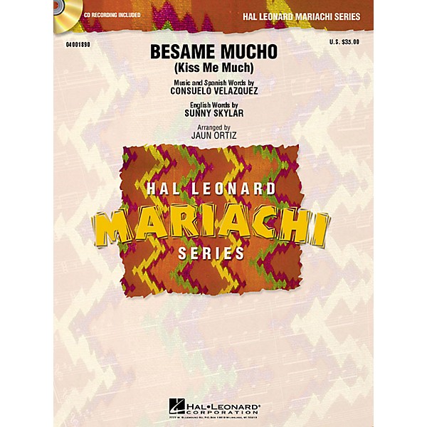 Hal Leonard Bésame Mucho (Kiss Me Much) Concert Band Level 3 Arranged by Juan Ortiz
