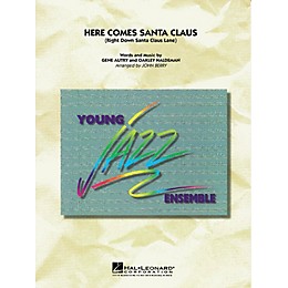 Hal Leonard Here Comes Santa Claus (Right Down Santa Claus Lane) Jazz Band Level 3 Arranged by John Berry