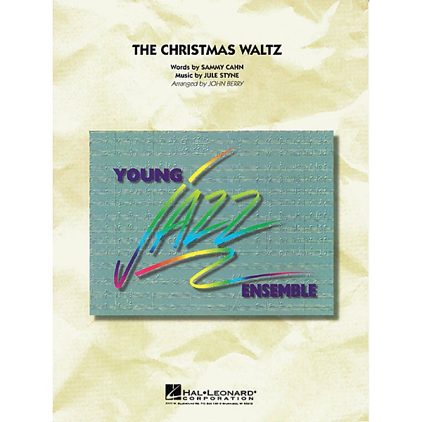 Hal Leonard The Christmas Waltz Jazz Band Level 3 Arranged by John Berry