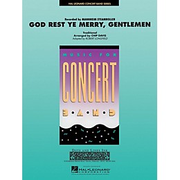 Hal Leonard God Rest Ye Merry Gentlemen Concert Band Level 3-4 by Mannheim Steamroller Arranged by Robert Longfield