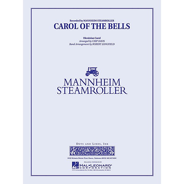 Mannheim Steamroller Carol of the Bells Concert Band Level 3 Arranged by Robert Longfield