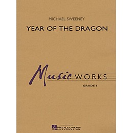 Hal Leonard Year of the Dragon Concert Band Level 1.5 Composed by Michael Sweeney
