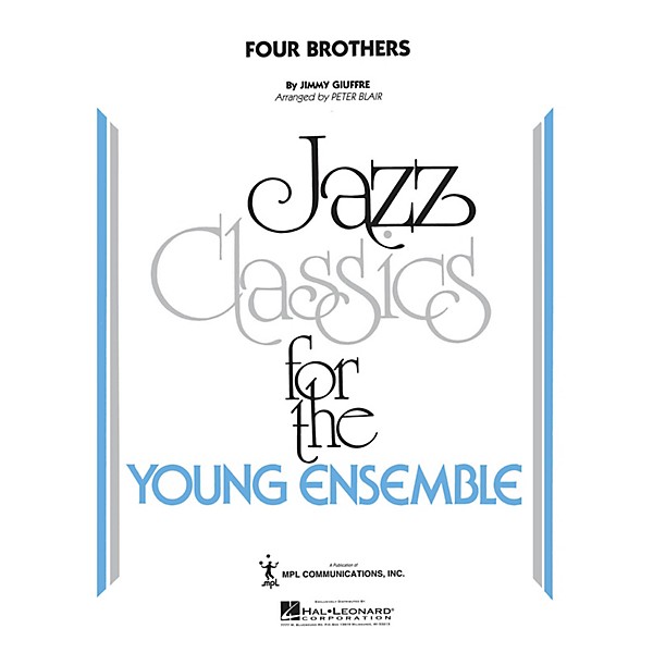 Hal Leonard Four Brothers Jazz Band Level 5 by The Woody Herman Orchestra Arranged by Peter Blair