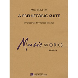 Hal Leonard A Prehistoric Suite Concert Band Level 1.5 Composed by Paul Jennings