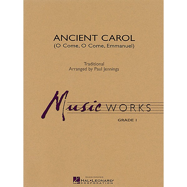 Hal Leonard Ancient Carol Concert Band Level 1 Arranged by Paul Jennings
