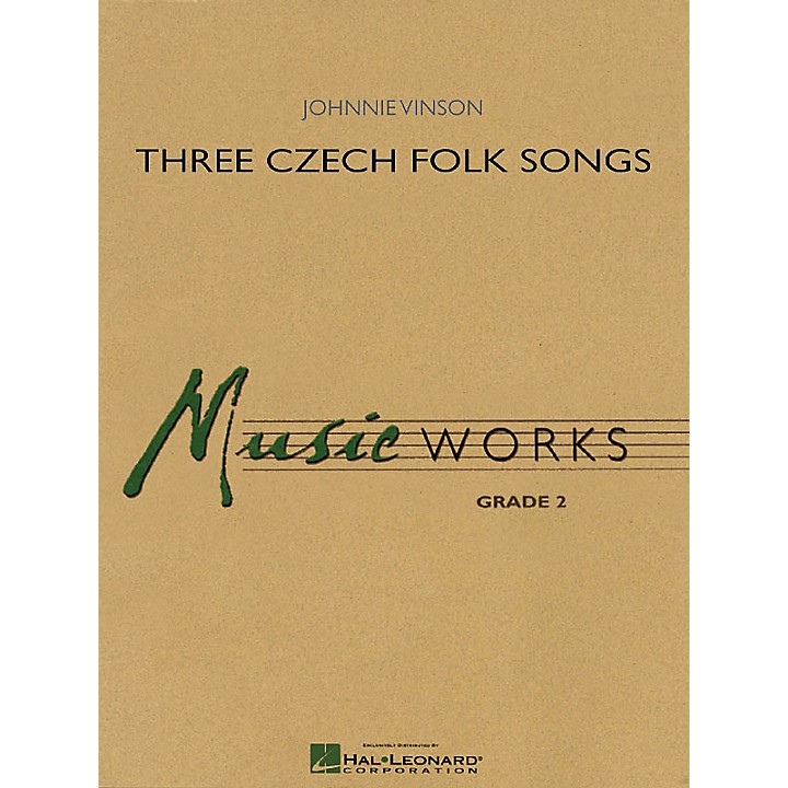 Hal Leonard Three Czech Folk Songs Concert Band Level 2 Arranged by