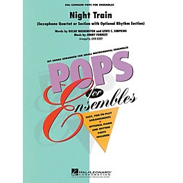 Hal Leonard Night Train (Sax Quartet or Ensemble (opt. rhythm section)) Concert Band Level 2.5 Arranged by John Berry