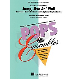 Hal Leonard Jump, Jive an' Wail Concert Band Level 2.5 Arranged by Johnnie Vinson
