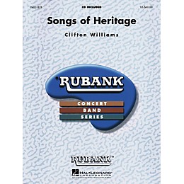 Hal Leonard Songs of Heritage Concert Band Level 3 Composed by Clifton Williams