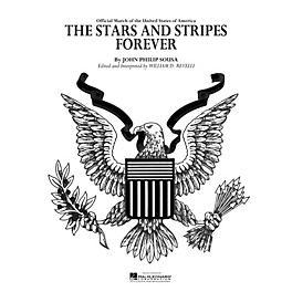 Hal Leonard The Stars and Stripes Forever Concert Band Level 4 Arranged by Dr. William D. Revelli