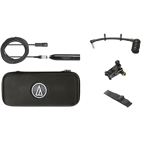 Open Box Audio-Technica Audio-Technica ATM350U Cardioid Condenser Instrument Microphone with Universal Clip-on Mounting Sy...
