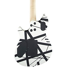 Open Box EVH Wolfgang Special Striped Electric Guitar Level 2 Black and White 190839786449