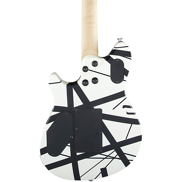 Open Box EVH Wolfgang Special Striped Electric Guitar Level 2 Black and White 190839786449