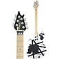 Open Box EVH Wolfgang Special Striped Electric Guitar Level 2 Black and White 190839786449