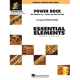 Hal Leonard Power Rock Concert Band Level 0.5 by Queen Arranged by Michael Sweeney