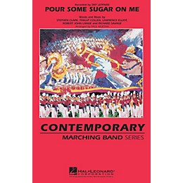 Hal Leonard Pour Some Sugar On Me Marching Band Level 3 by Def Leppard Arranged by Paul Murtha