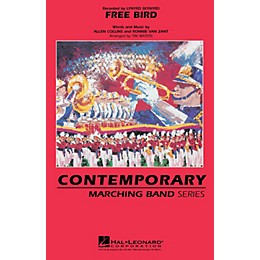Hal Leonard Free Bird Marching Band Level 3-4 by Lynyrd Skynyrd Arranged by Tim Waters