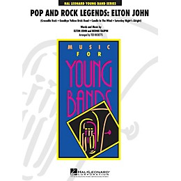 Hal Leonard Pop and Rock Legends: Elton John - Young Concert Band Level 3 by Ted Ricketts