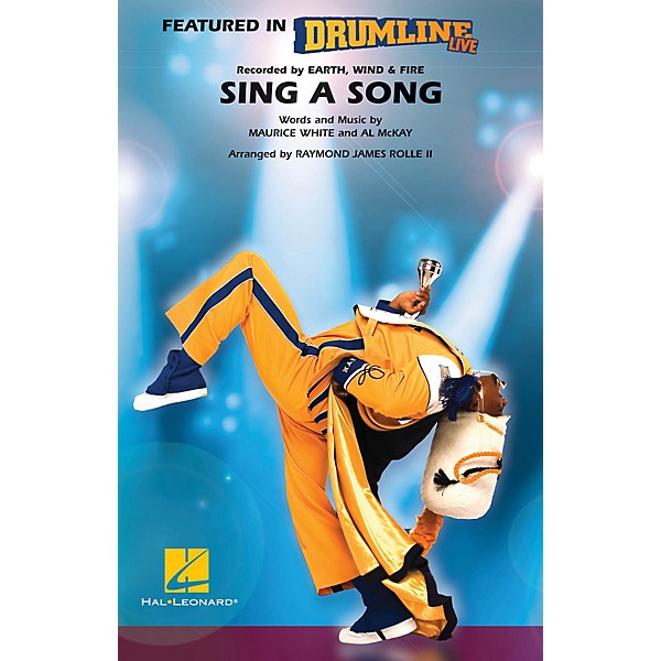 Hal Leonard Sing a Song (Drumline Live) Marching Band Level 4-5 Arranged by Raymond James Rolle II