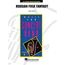 Hal Leonard Russian Folk Fantasy - Young Concert Band Level 3 composed by James Curnow