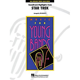Hal Leonard Star Trek - Soundtrack Highlights - Young Concert Band Level 3 by Ted Ricketts