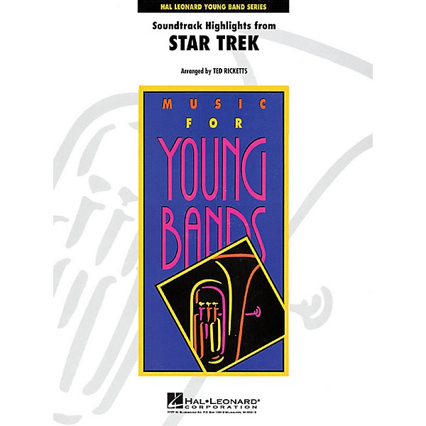 Hal Leonard Star Trek - Soundtrack Highlights - Young Concert Band Level 3 by Ted Ricketts