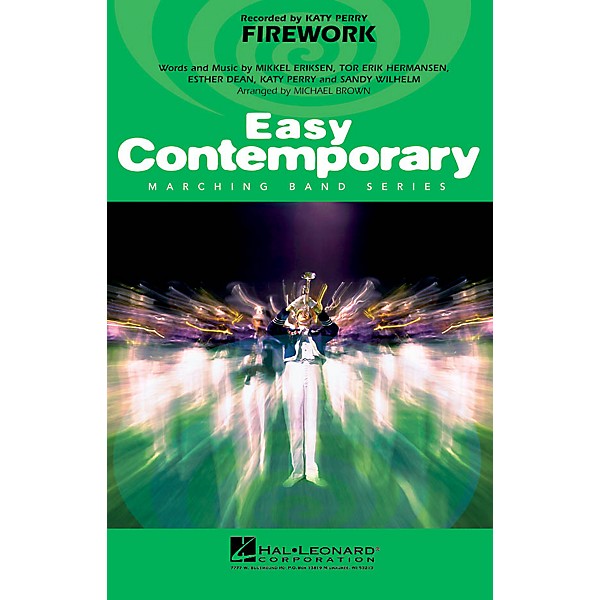 Hal Leonard Firework Marching Band Level 2-3 by Katy Perry Arranged by Michael Brown