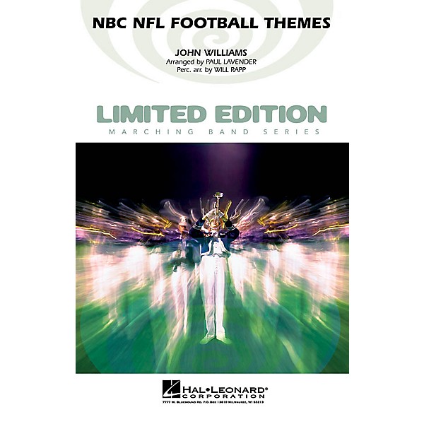 Hal Leonard NBC NFL Football Themes Marching Band Level 3-4 Arranged by Paul Lavender/Will Rapp