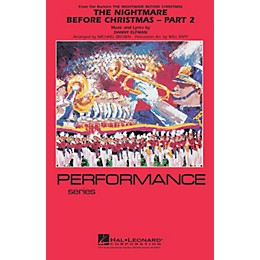 Hal Leonard The Nightmare Before Christmas - Part 2 Marching Band Level 4 Arranged by Will Rapp