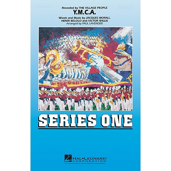 Hal Leonard Y.M.C.A. Marching Band Level 2 by The Village People Arranged by Paul Lavender