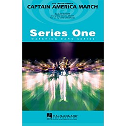 Hal Leonard Captain America March Marching Band Level 2 Arranged by Michael Brown