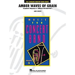 Hal Leonard Amber Waves of Grain - Young Concert Band Level 3 composed by James Curnow