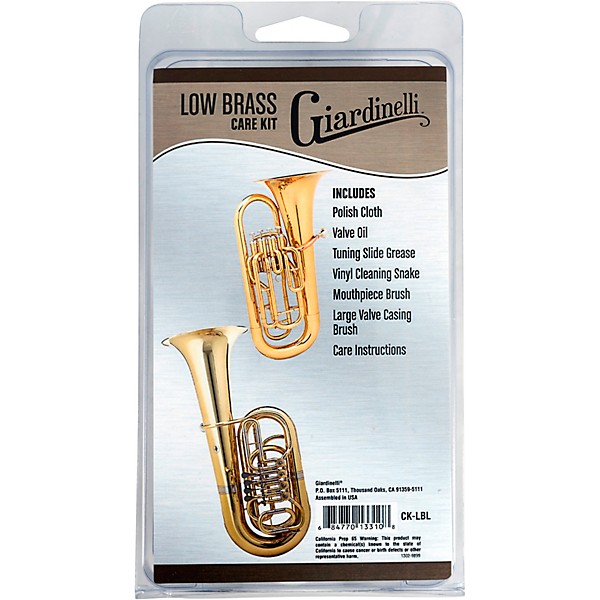Giardinelli Low Brass Care Kit