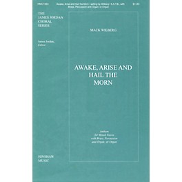 Hinshaw Music Awake, Arise and Hail the Morn SATB arranged by Mack Wilberg