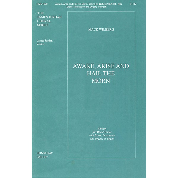 Hinshaw Music Awake, Arise and Hail the Morn SATB arranged by Mack Wilberg