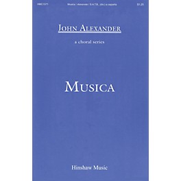 Hinshaw Music Musica SSAATTBB composed by John Alexander